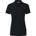 JAKO Damen Polo Organic, Größe 40 in Schwarz