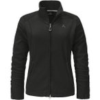 SCHÖFFEL Damen Unterjacke Fleece Jacket Leona3, Größe 48 in Schwarz