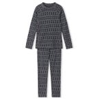 Reima - Kid's Wool Base Layer Set Taival - Merinounterwäsche Gr 100 grau