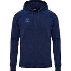 HUMMEL Herren Unterjacke hmlMOVE 2.0 ZIP HOODIE, Größe 3XL in Blau