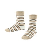 Falke Kinder FALKE Simple Stripes CP, Größe 23-26 in Beige