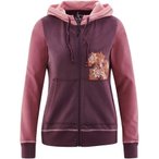 Red Chili Women's Bege Zip Hoody, XS, dark plum