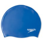 Speedo - Plain Moulded Silicone Cap Junior - Badekappe blau
