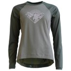 Zimtstern - Women's Pureflowz Shirt L/S - Radtrikot Gr S grau
