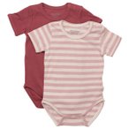 Minymo - Kid's Body S/S (2-Pack) - Alltagsunterwäsche Gr 50 rosa
