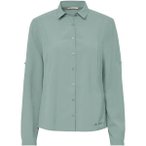 VAUDE Damen Bluse Wo Rosemoor LS Shirt IV, Größe 40 in Grau
