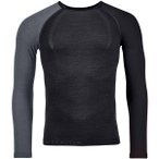 ORTOVOX Herren Longsleeve 120 COMP LIGHT, Größe XXL in Schwarz