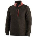 Smartwool - Second Cut Fleece 1/2 Zip - Fleecepullover Gr S schwarz