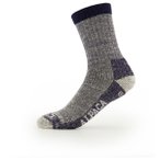 Alpacasocks&Co - Merino Hiking - Wandersocken 36-39 grau/weiß