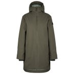 Stoic - Women's MountainWool MMXX. Uppsala Coat - Mantel Gr XS oliv