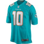 NIKE Herren Miami Dolphins Nike Home Game Jersey Hill 10, Größe L in Grün