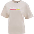 Leki Damen Logo T-Shirt (Größe XL, beige)