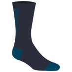 7mesh - Ashlu Merino Sock - Radsocken 35-38 blau