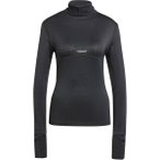 ADIDAS Damen Shirt TECHFIT COLD.RDY Funnel Neck, Größe XL in Grau