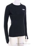The North Face Summit Pro 120 Crew Damen Funktionsshirt-Schwarz-L