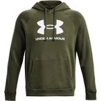 UNDER ARMOUR Herren Kapuzensweat UA RIVAL FLEECE LOGO HD, Größe M in Grau