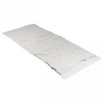 Cocoon - TravelSheet Egyptian Cotton - Reiseschlafsack Gr 220 x 90 cm  Grau/Wei�