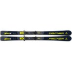 FISCHER Herren Racing Ski RC COMP TPR + RS 10 PR, Größe 174 in Schwarz