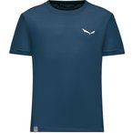 Salewa Puez Dry  Kinder  T-Shirts blau Größe 128 Trekking  Atmungsaktiv