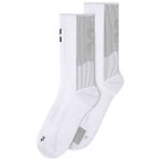 On - Performance Run Sock High - Laufsocken 47-49 weiß
