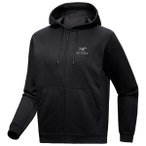 Arc'teryx - Emblem Fleece Full-Zip Hoody - Fleecejacke Gr S schwarz