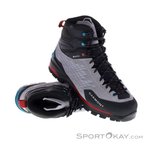 Garmont Ascent Evo Damen Bergschuhe Gore-Tex-Hell-Grau-4,5