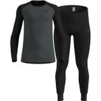 ODLO Herren Funktionsunterwäsche "Active Warm Eco" Set 2-teilig, Größe S in S