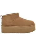 Ugg - Plateau-Stiefeletten - W Classic Ultra Mini Platform Chestnut für Damen a