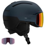 Salomon - Driver Prime Sigma Plus - Skihelm Gr 53-56 cm - S blau