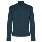 Icebreaker - Merino 300 Realfleece Descend L/S Zip - Merinopullover Gr M blau