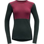 Devold Lauparen Merino 190  Damen  Langarm Unterhemden rot Größe L Camping  Ha
