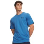 Under Armour Left Chest Logo Herren T-Shirt ( Blau L)