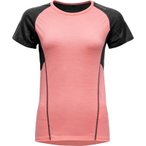 DEVOLD Running Merino 130 T-Shirt Wmn - Funktionsshirt XS apricot