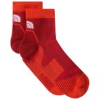 The North Face - Trail Run Quarter Socks - Laufsocken 44-46 rot