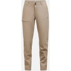PEAK PERFORMANCE Damen Hose W Iconiq Pants-AVID BEIGE, Größe L in Braun