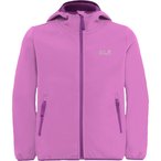 Jack Wolfskin Fourwinds  Kinder  Softshelljacke lila Größe 164 Camping  Isolie