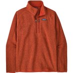 Patagonia Better Sweater 1/4 Zip  Herren  Pullover rot Größe XS Trekking  Atmu