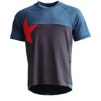 Zimtstern Bulletz Trikot Herren  Radtrikots blau Größe S Mountainbike  Widerst