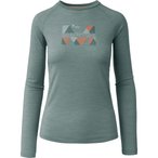Martini Sportswear Highventure  Damen  Longsleeves Merino gruen Größe S Trekki
