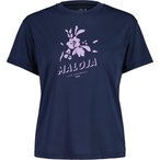 Maloja LenksteinM.  Damen  T-Shirts blau Größe M Mountainbike | Gravel  Atmung