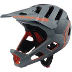 CRATONI MTB-Fahrradhelm Madroc anthrazit-orange matt, Größe S/M (54-58cm) in G