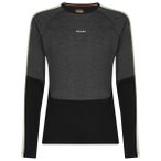 Icebreaker - Merino 200 Oasis+ L/S Crewe - Merinounterwäsche Gr XXL schwarz