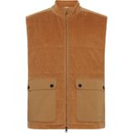 KnowledgeCotton Apparel Corduroy Weste Herren  Fleecewesten braun Größe S Life