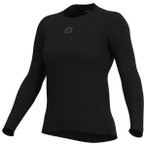 Alé - Women's Merino L/S Jersey - Radunterhemd Gr S schwarz