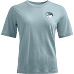 Ortovox 140 Cool Round Landscape  Damen  T-Shirts tuerkis Größe S Trekking  At