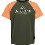 Maloja PapaverB.  Kinder  T-Shirts oliv Größe 164  Mountainbike  Hautfreundlic