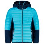 CMP - Girl's Jacket Hybrid Fix Hood - Hybridjacke Gr 98 blau