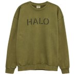 Halo - Halo Uniform Boxy Crew - Pullover Gr S oliv