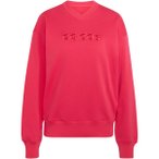 adidas Damen Seasonal Essentials Satin Pullover (Größe S, pink)