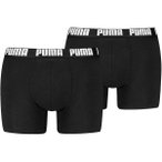 PUMA Herren Boxershorts, 2er Pack -  Everyday Basic Boxers 2P, Cotton Stretch, e